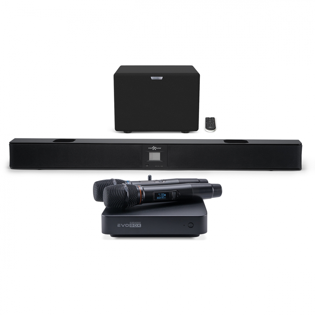 караоке-комплект EVOBOX Plus + EvoSound Bar (саундбар с караоке) в Кущевской