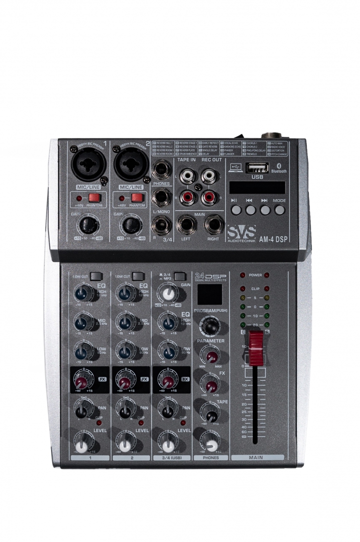 SVS Audiotechnik mixers AM-4 DSP Аналоговый микшерный пульт, 4-канала в Кущевской