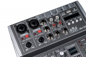 SVS Audiotechnik mixers AM-4 DSP Аналоговый микшерный пульт, 4-канала в Кущевской
